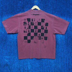 Lady Gaga The Mayhem Ball Tour Chessboard Electropop Tee L